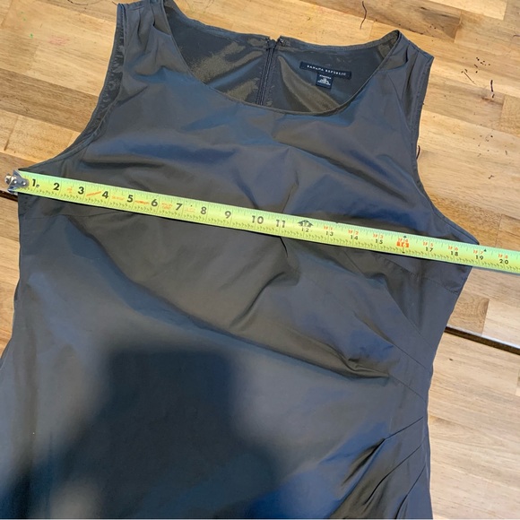 Banana Republic Grey Sleeveless Sheath Dress 10 - Picture 3 of 8